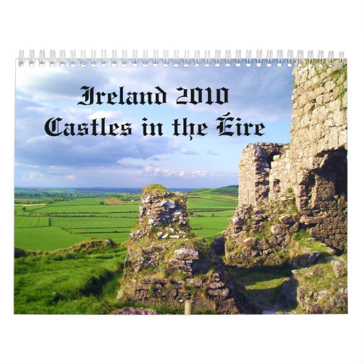 アイルランドエールのカレンダーの2010の城 カレンダー (カバー)