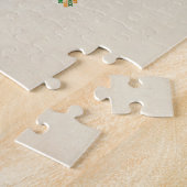 アイルランドエール都市文字地図 ジグソーパズル (側面)