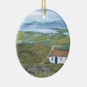 アイルランドオーナメントクリスマスツリーホリデイズ セラミックオーナメント (右)