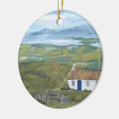 アイルランドオーナメントクリスマスツリーホリデイズ セラミックオーナメント (左)