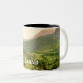 アイルランドカウンティアントリムヴィンテージシーン ツートーンマグカップ (正面右)