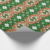 アイルランドカラーの特殊なラッピング紙 ラッピングペーパー (角)
