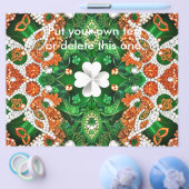 アイルランドカラーズ付きフライヤーデザイン チラシ (シングル)