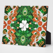 アイルランドカラー付きプラークモダンデザイン フォトプラーク (側面)