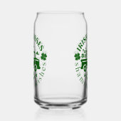 アイルランドキストラックとクローバー聖パトリックスの日 ガラス缶 (右)