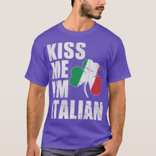 アイルランドキスマイイムイタリアンSt patricks day Tシャツ