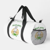 アイルランドクラダグリングや輪&シャムロパーソナライズされたックス ダッフルバッグ (右コーナー)