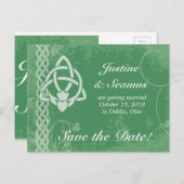 アイルランドクラダグ 案内ポストカード (正面/裏面)