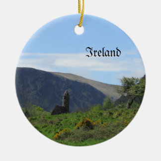 アイルランドクリスマスツリーオーナメント旅行記念 セラミックオーナメント