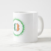 アイルランドクローバーサンパトリックの日 ジャンボコーヒーマグカップ (正面右)