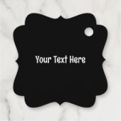 アイルランドケルト結び目模様絡み合いループ金ゴールド フェイバータグ (裏面)