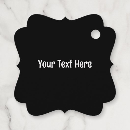 アイルランドケルト結び目模様絡み合いループ金ゴールド フェイバータグ (裏面)