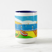 アイルランドコテージと木マグ マグカップ (中央)