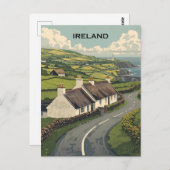 アイルランドコテージ ポストカード (正面/裏面)