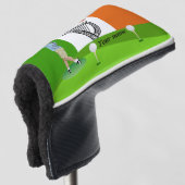アイルランドゴルファー ゴルフヘッドカバー (3/4 正面)