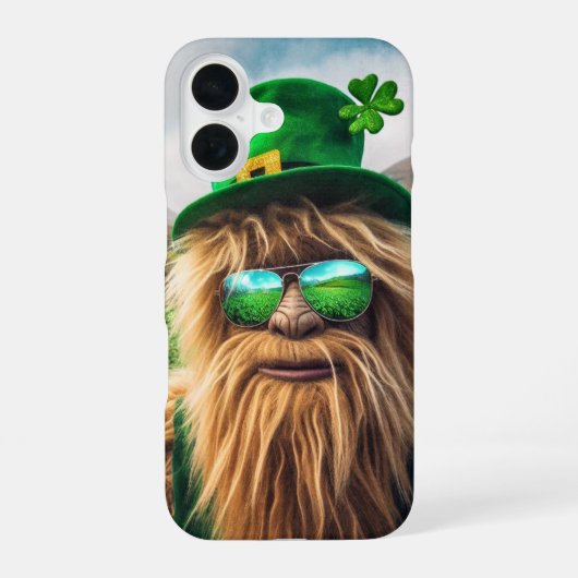 アイルランドサスカッチ iPhone 16ケース (裏面)