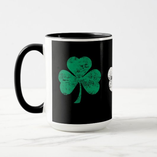 アイルランドシャムロックコーヒーマグ マグカップ (左)