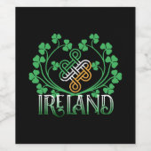 アイルランドシャムロック ワインラベル (シングルラベル)