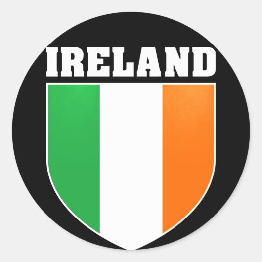 アイルランドシールドシール ラウンドシール (正面)