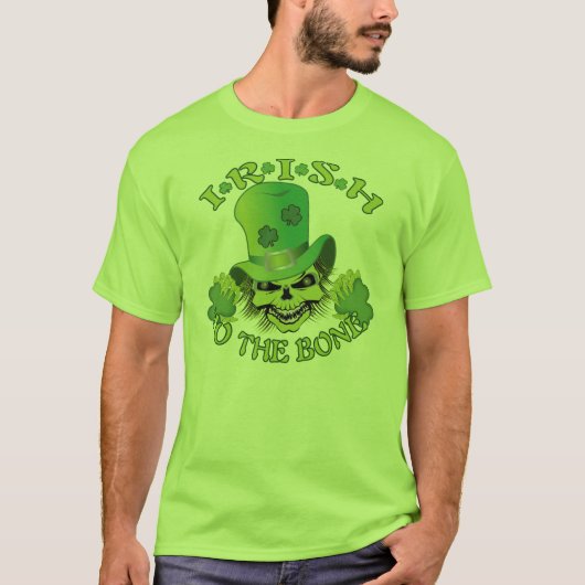 アイルランドスカル Tシャツ (正面)