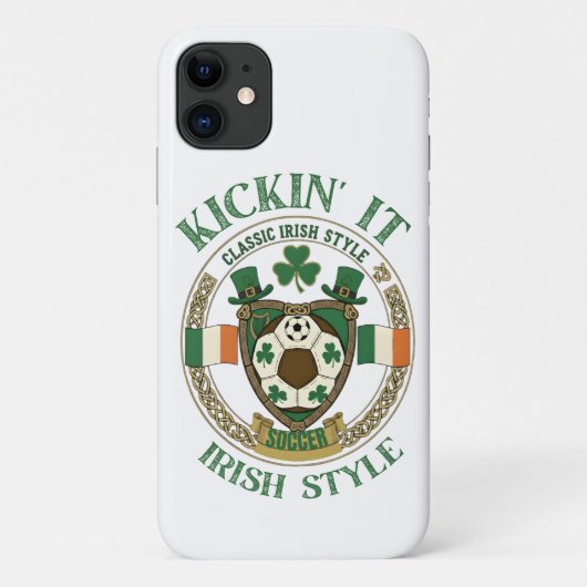 アイルランドスタイルでキックオフ ا Case-Mate iPhoneケース (裏面)