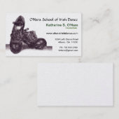 アイルランドダンス名刺 名刺 (正面/裏面)