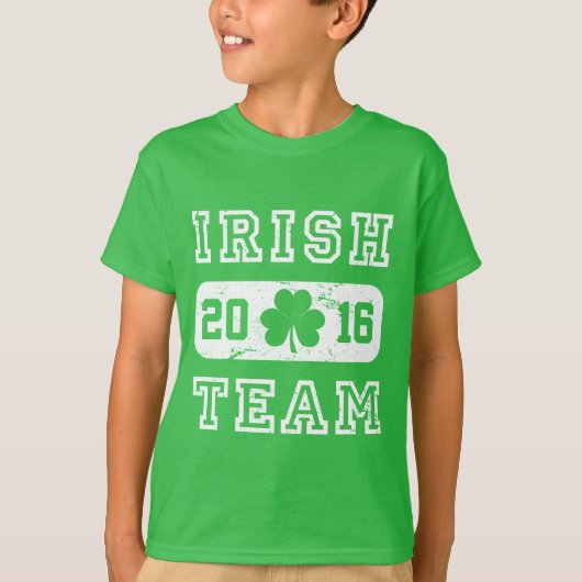 アイルランドチーム2016 Tシャツ (正面)