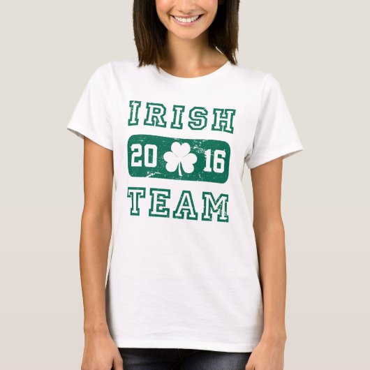 アイルランドチーム2016 Tシャツ (正面)