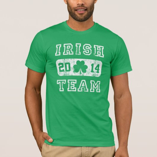 アイルランドチーム 2014 Tシャツ (正面)