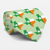 アイルランドテキサス州国旗 ネクタイ (ロール)