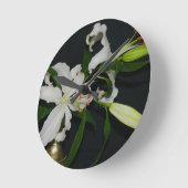 アイルランドデザインブラスアンドフラワーコレクション ラウンド壁時計 (傾斜)