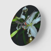 アイルランドデザインブラス・アンド・フラワーコレクション ラウンド壁時計 (傾斜)