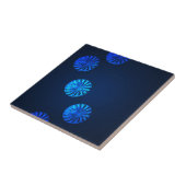 アイルランドデザインブルークリスタル タイル (側面)