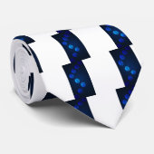 アイルランドデザインブルークリスタル ネクタイ (ロール)