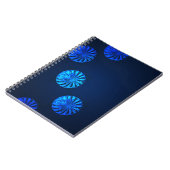 アイルランドデザインブルークリスタル ノートブック (左側)