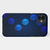 アイルランドデザインブルークリスタル Case-Mate iPhoneケース (裏面(横))