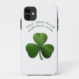 アイルランドデザイン製品のアイルランドの古いことわざ iPhone 11 ケース