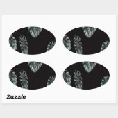 アイルランドデザイン – ザクリスタルコレクション 楕円形シール (シート)