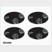 アイルランドデザイン – ザクリスタルコレクション 楕円形シール (シート)