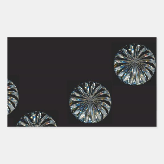 アイルランドデザイン – ザクリスタルコレクション 長方形シール (正面)