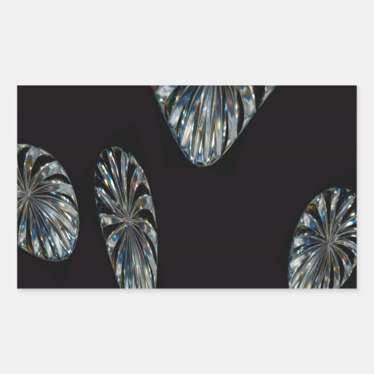 アイルランドデザイン – ザクリスタルコレクション 長方形シール (正面)