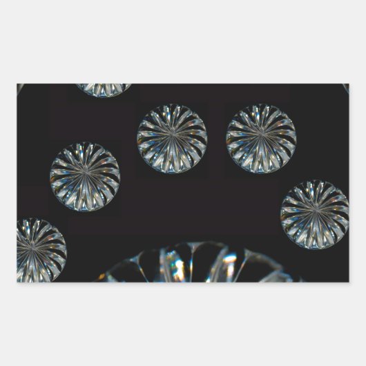 アイルランドデザイン – ザクリスタルコレクション 長方形シール (正面)