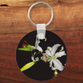 アイルランドデザイン – ブラスとフラワーコレクション キーホルダー (正面)