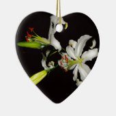 アイルランドデザイン – ブラスとフラワーコレクション セラミックオーナメント (右)