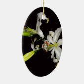 アイルランドデザイン – ブラスとフラワーコレクション セラミックオーナメント (右)