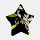 アイルランドデザイン – ブラスとフラワーコレクション セラミックオーナメント (右)