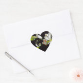 アイルランドデザイン – ブラスとフラワーコレクション ハートシール (封筒)