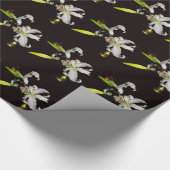 アイルランドデザイン – ブラスとフラワーコレクション ラッピングペーパー (角)