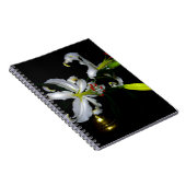 アイルランドデザイン – ブラスとフラワーデザイン ノートブック (右側)