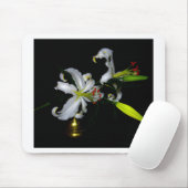 アイルランドデザイン – ブラスとフラワーデザイン マウスパッド (マウス)